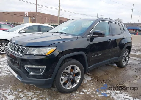 2020 Jeep Compass Limited 4X4 z USA, uszkodzony, nr VIN 3C4NJDCB2LT130232